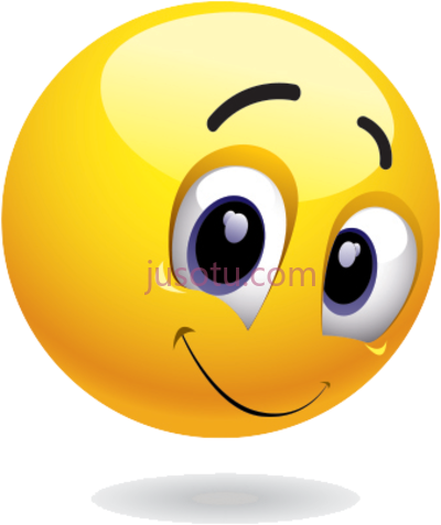 笑脸,smiling face winky emoji PNG