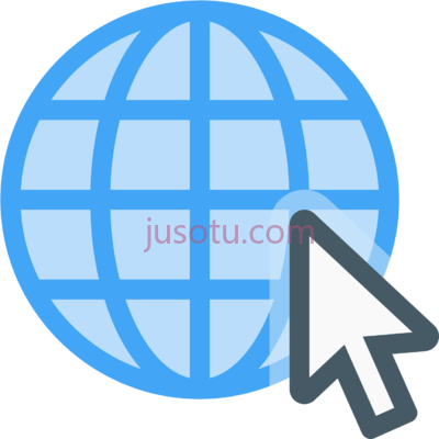 万维网,website icon blue PNG