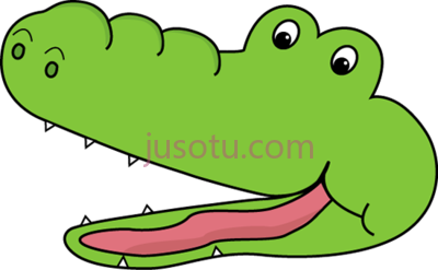 鳄鱼嘴脸,alligator mouth crocodile face art PNG