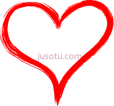 手绘心形,hand drawn heart PNG