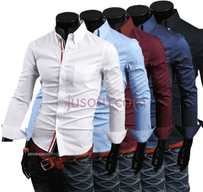 男士长裤衬衫,gents pant luxury casual stylish men slim fit collared dress shirts PNG