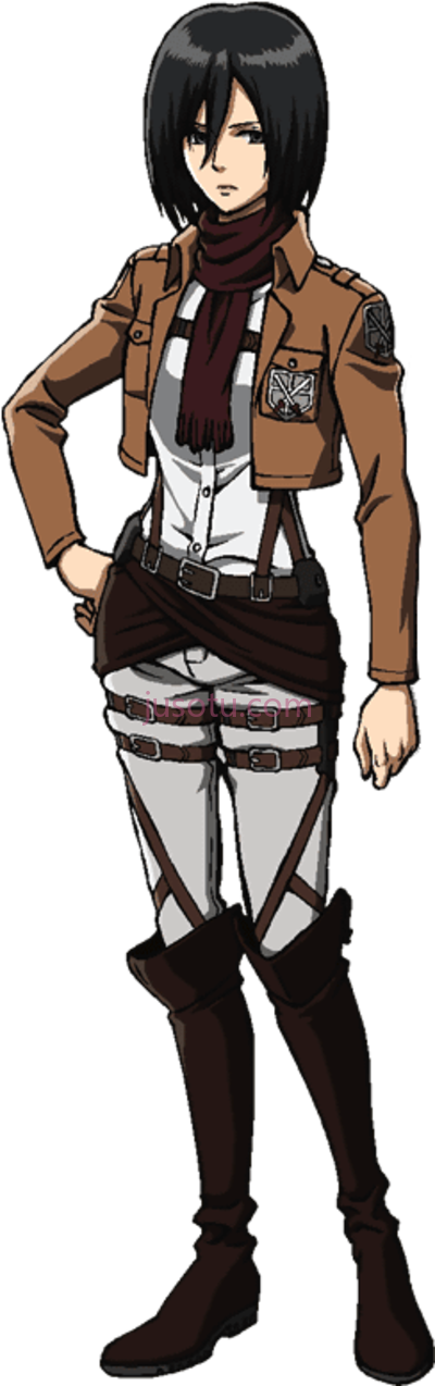 三笠·阿克曼,mikasa ackerman attaque des titans PNG