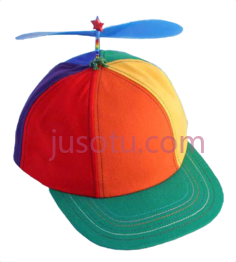 星际螺旋桨童帽PNG