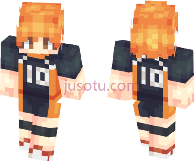 我的世界火影忍者,hinata haikyuu minecraft skin PNG
