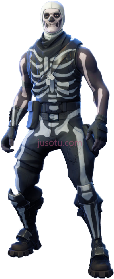 堡垒之夜,fortnite skull trooper skins PNG