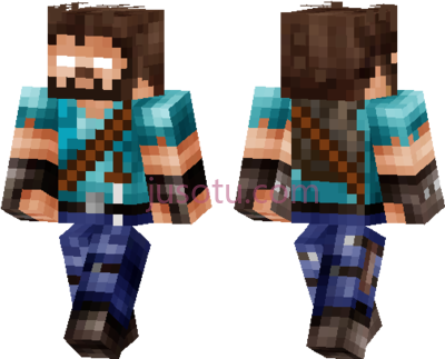 我的世界,herobrine fantasy minecraft pe adventure skin PNG