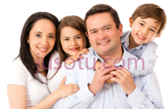 家庭父母子女PNG