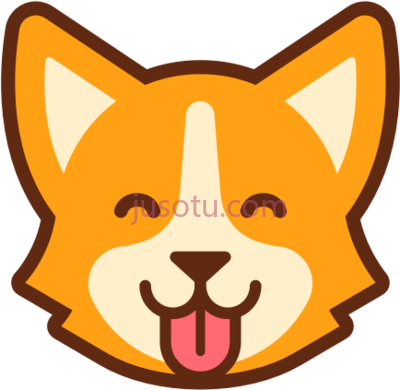 威尔士柯基犬,corgi butt cute cartoon dog face PNG