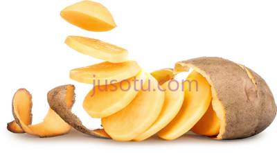 土豆片,buona compagnia gourmet uses fresh potatoes peeled PNG