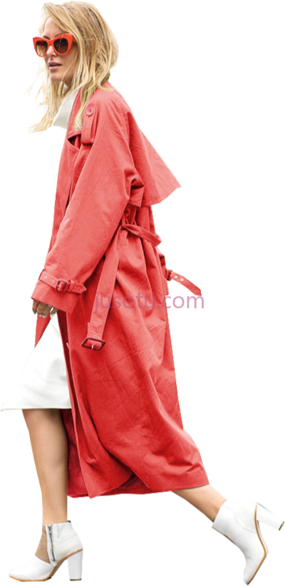 女人,woman walking salmon people PNG