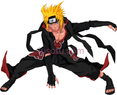 火影忍者漩涡鸣人,akatsuki naruto roupa da PNG