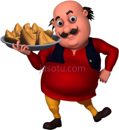 萨莫萨三角炸饺,motu patlu samosa PNG