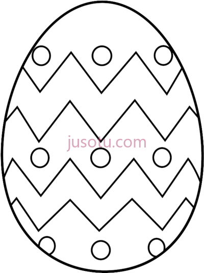 复活节鸡蛋,easter egg art coloring pages PNG