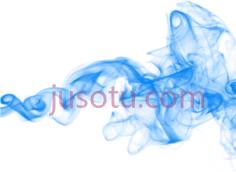 蓝烟PNG
