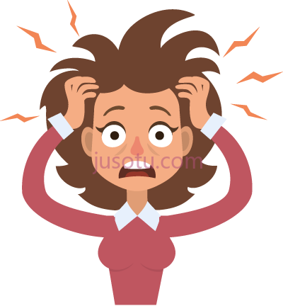 女性压力,stress women PNG