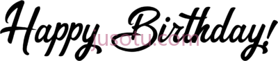 生日快乐,watercolor fonts cutecrafting starstruck PNG