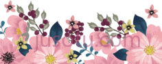 水彩花, PNG