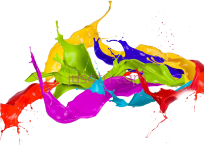 飞溅颜色,splatter color splash PNG