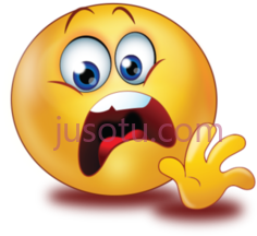 害怕脸PNG