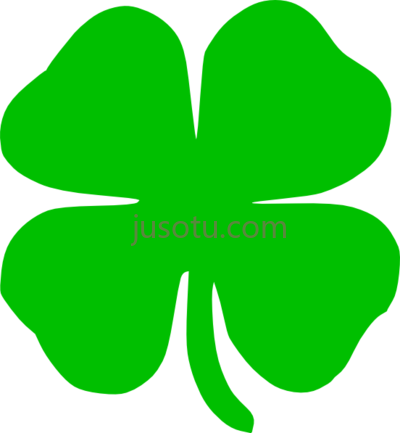 四叶草,four leaf clover PNG