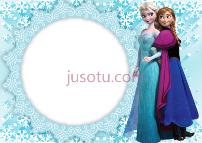 冰雪奇缘,artes da festa frozen anna y elsa PNG