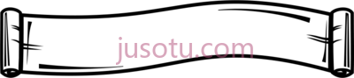 卷轴横幅,scroll art banner PNG
