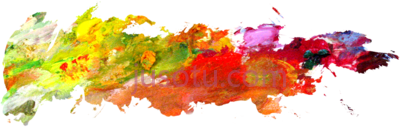 水彩画,peinture aquarelle taches de PNG