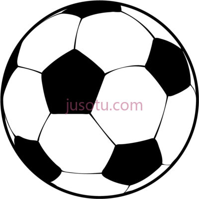 足球,get soccer ball black and white PNG