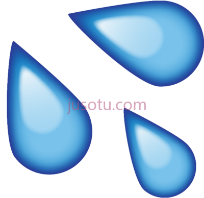 水,water emoji PNG