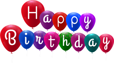 生日快乐气球,happy birthday balloons PNG