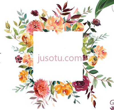 花边,flowers PNG