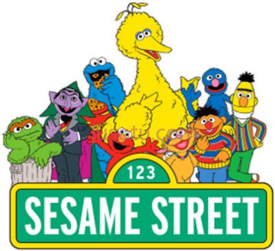 芝麻街,sesame street files PNG