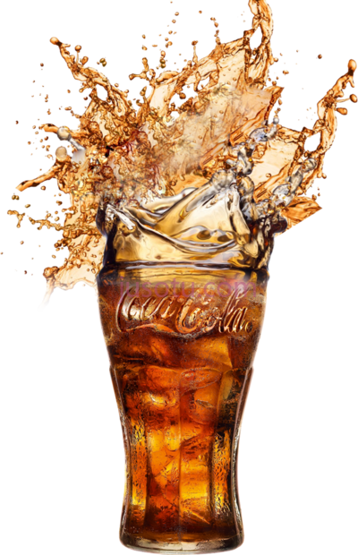 可口可乐喷溅,coca cola splash PNG