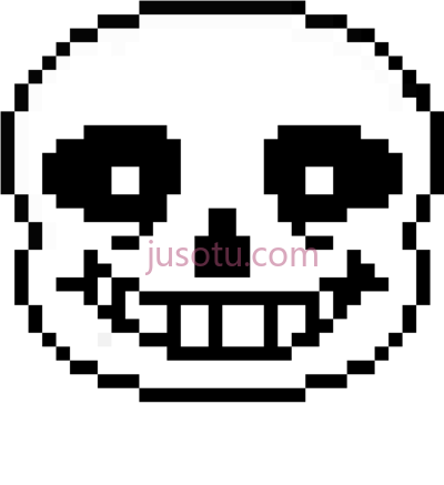 传说之下,sans head undertale PNG