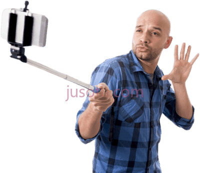 男子自拍,man taking selfie PNG