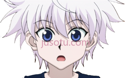 全职猎人,killua face banner PNG