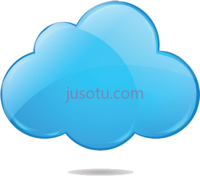 云朵,cloud computing modern icon PNG