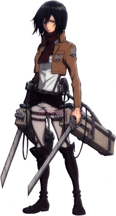 进击的巨人,mikasa ackerman 4 by attack on titan wall scroll PNG