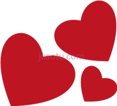 红心,corazon 018 dibujo de tres corazones PNG