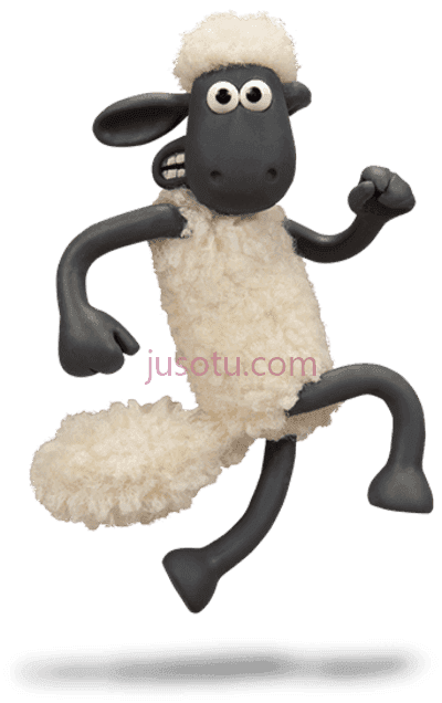羊,shaun sheep running PNG