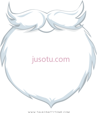 圣诞胡子,santa beard PNG