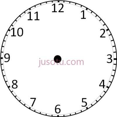 无指针钟,clock face without hands PNG