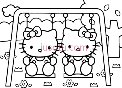凯蒂猫,coloring pages to hello kitty best PNG