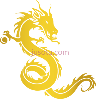 金龙,triumph martial arts gold dragon PNG