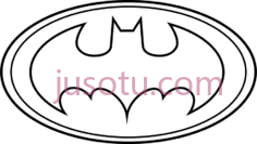 蝙蝠侠标志PNG