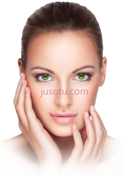 护肤脸,skin care face PNG